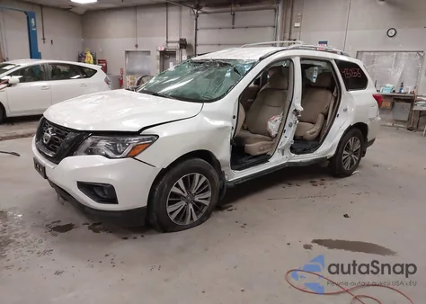 2019 Nissan Pathfinder Sv z USA, uszkodzony, nr VIN 5N1DR2MM5KC610988
